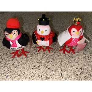 Target Spritz 2023 Valentines Day Bird Friends Set Queenie, Kingsley &‎ Cherie